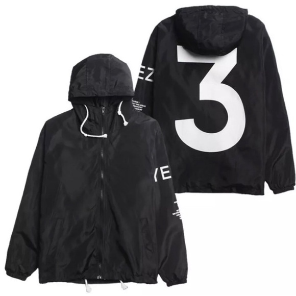 Yeezy Other - Yeezy Black Windbreaker Jacket